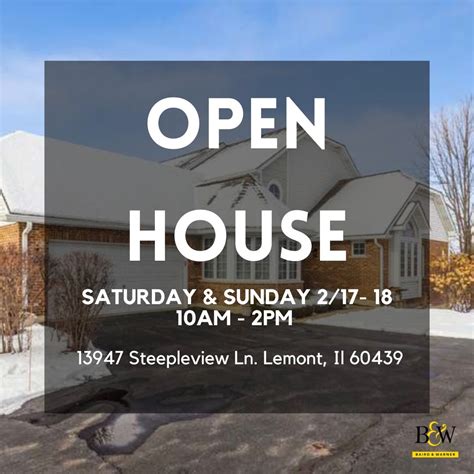 lemont il open houses